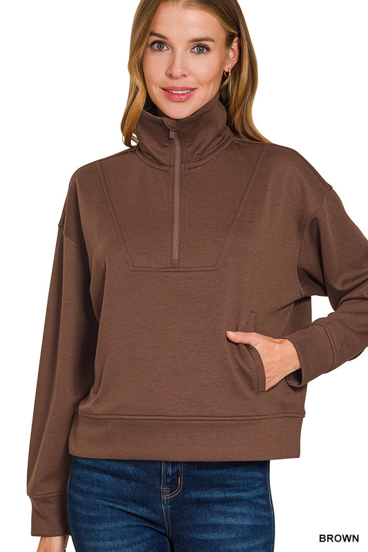 Scuba Half Zip Pullover