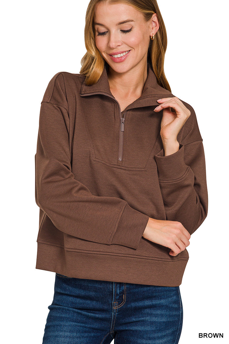 Scuba Half Zip Pullover