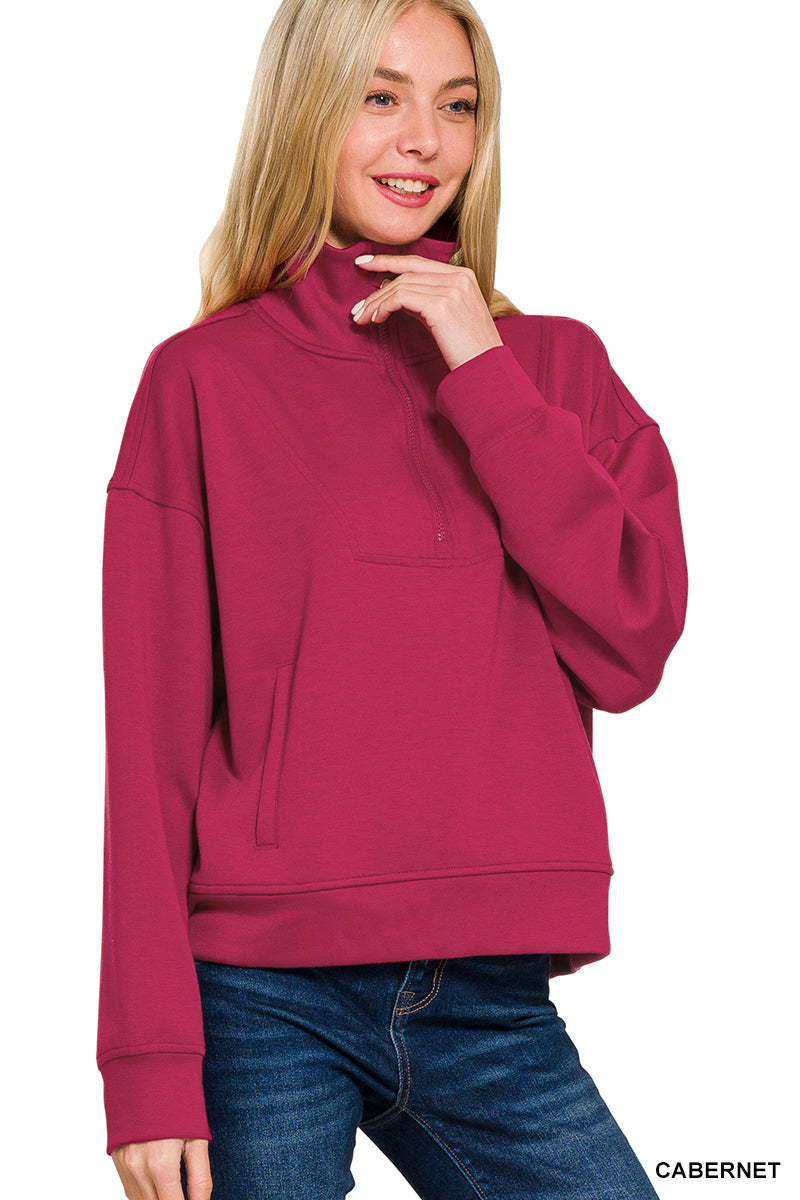 Scuba Half Zip Pullover