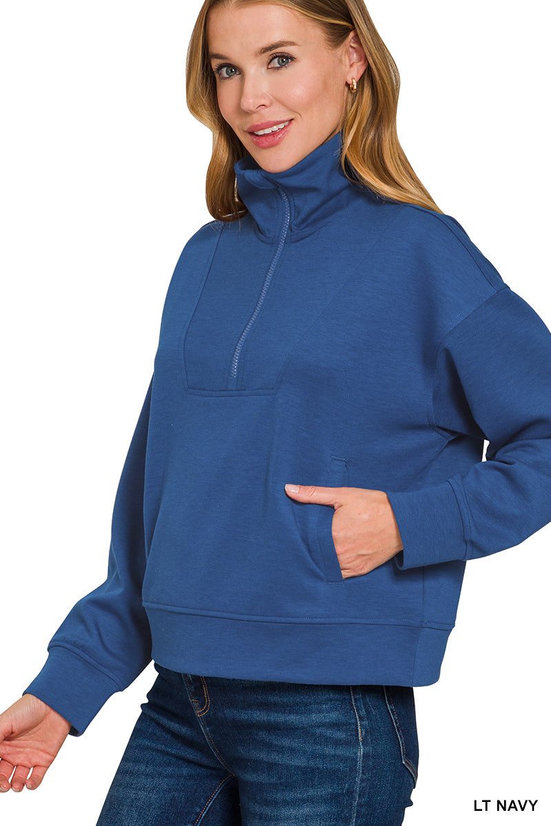 Scuba Half Zip Pullover