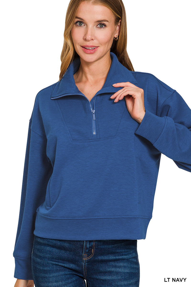 Scuba Half Zip Pullover