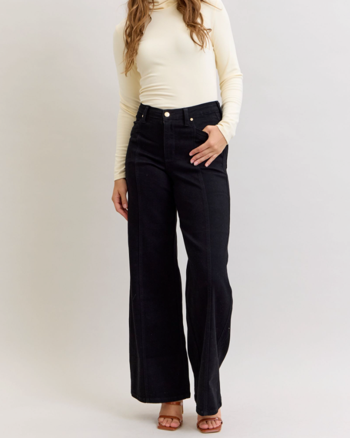 Judy Blue Retro Wide Jeans