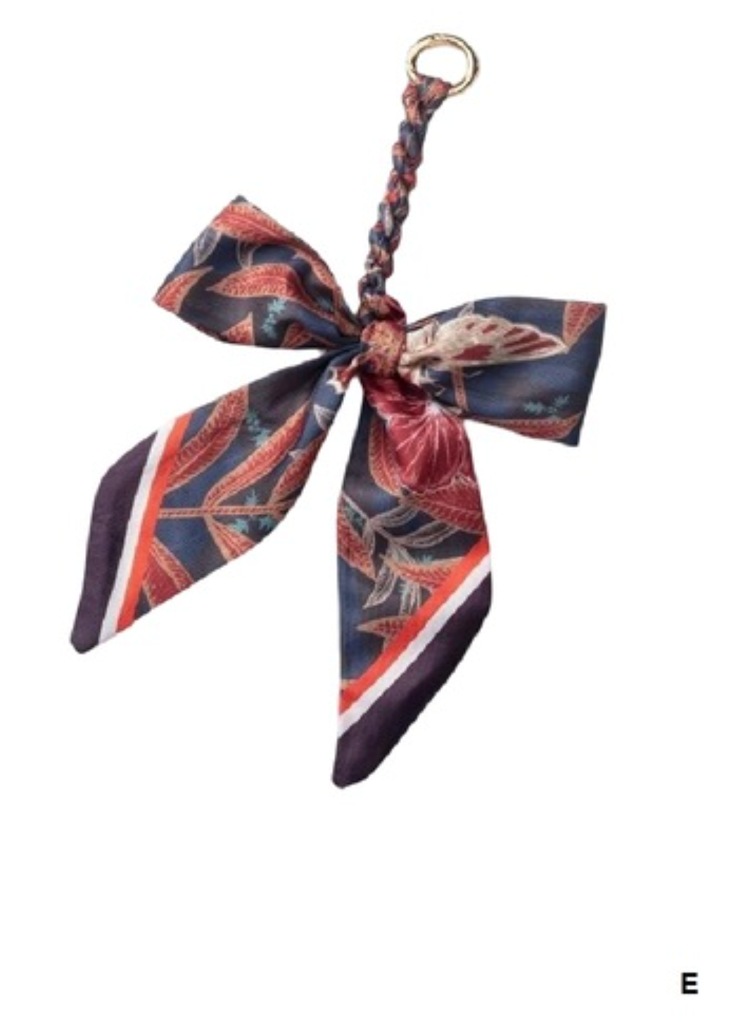 Scarf Bag Charm Keychain