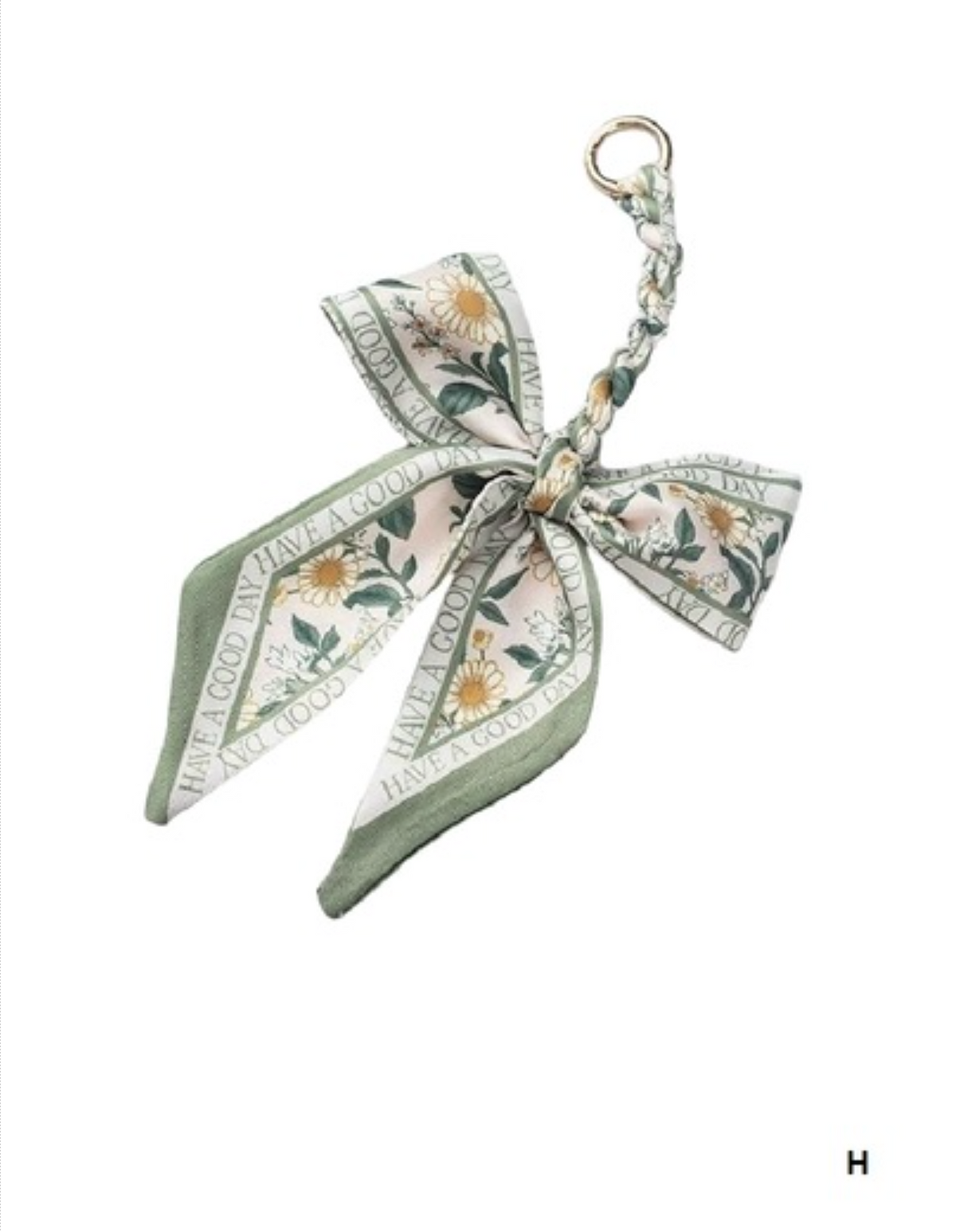 Scarf Bag Charm Keychain