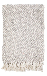 Checkered Cotton Throw Blanket