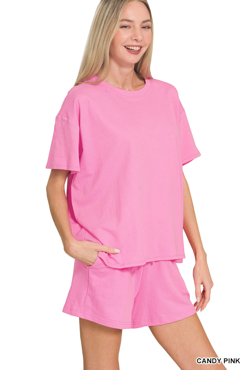 French Terry Shorts Set