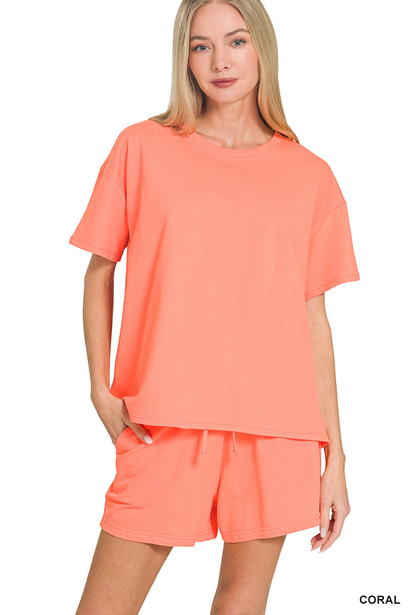 French Terry Shorts Set