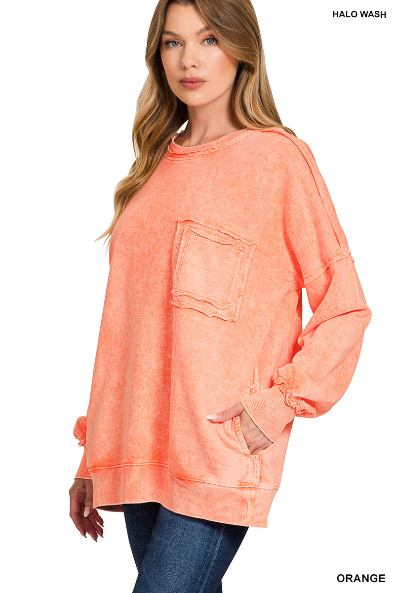 Cloudwashed Pullover