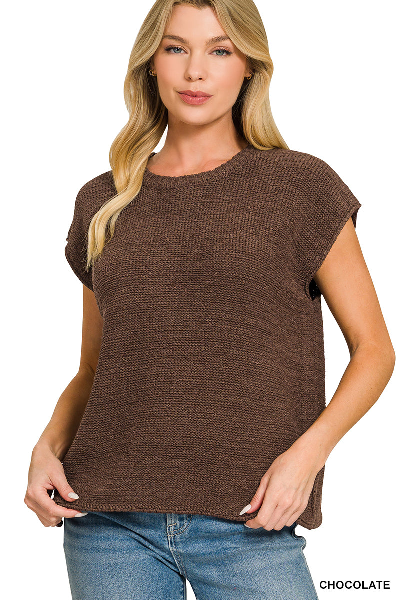 Zoe Sleeveless Sweater