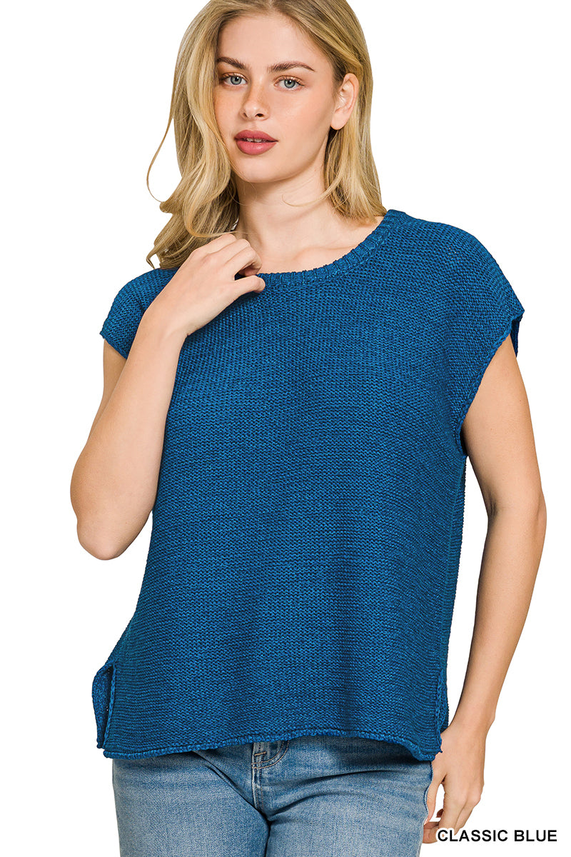 Zoe Sleeveless Sweater