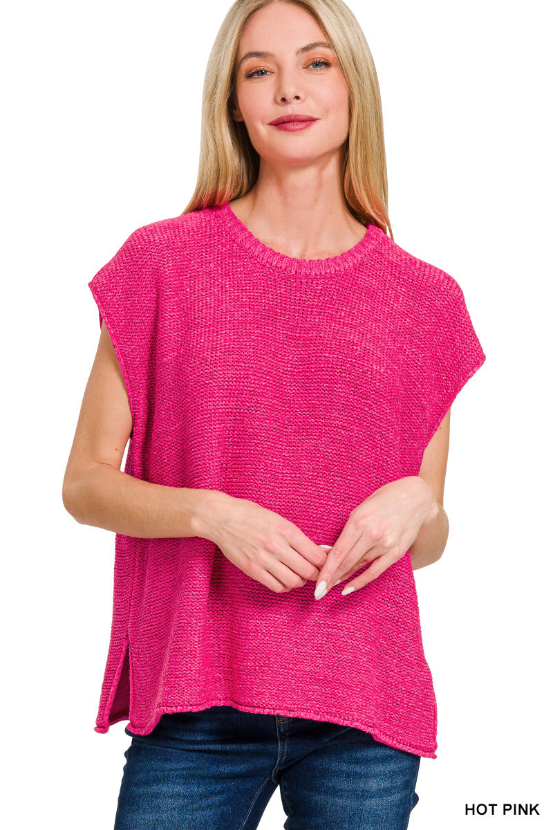 Zoe Sleeveless Sweater