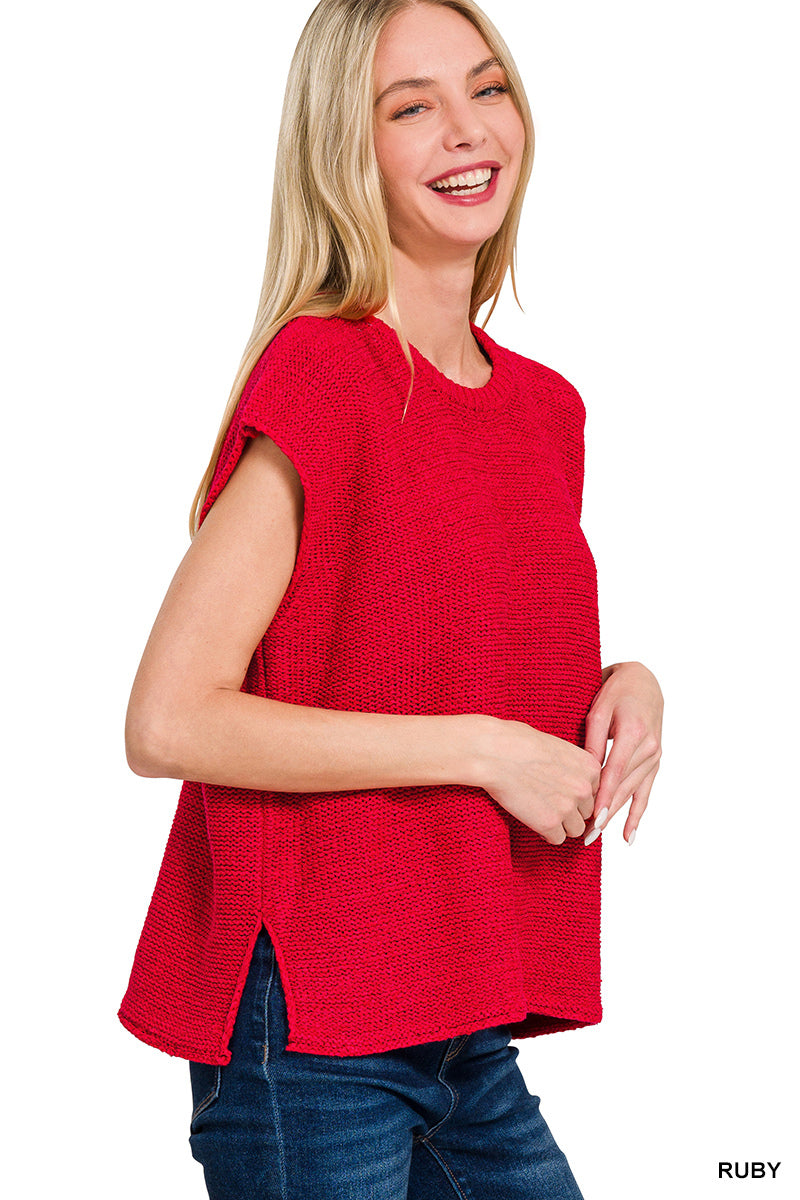 Zoe Sleeveless Sweater