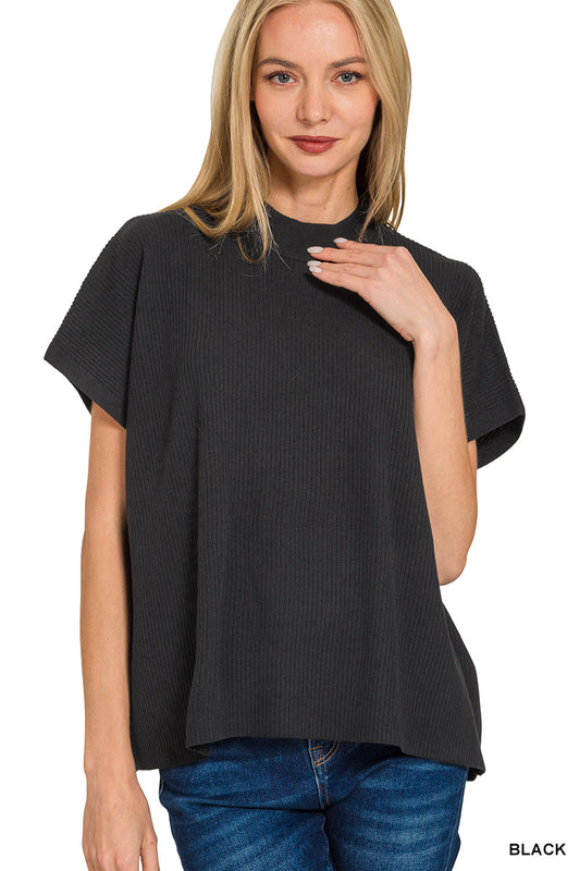 Eliza Mock Neck Sweater