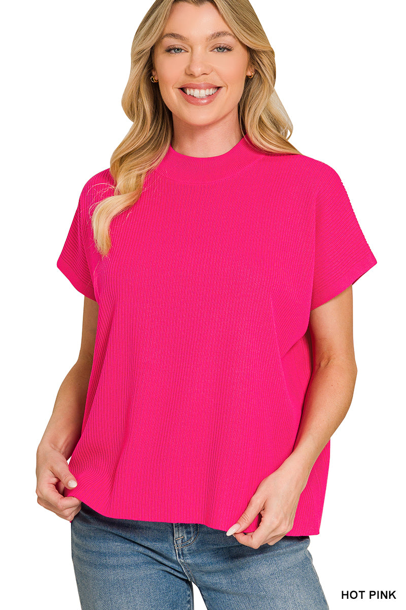Eliza Mock Neck Sweater