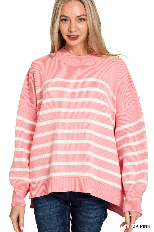 Oversized Striped Sweater