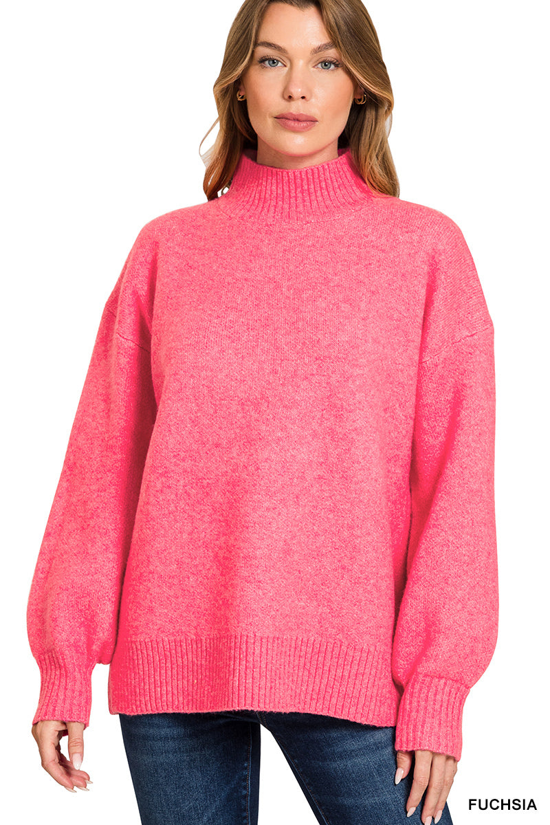 Mock Neck Sweater