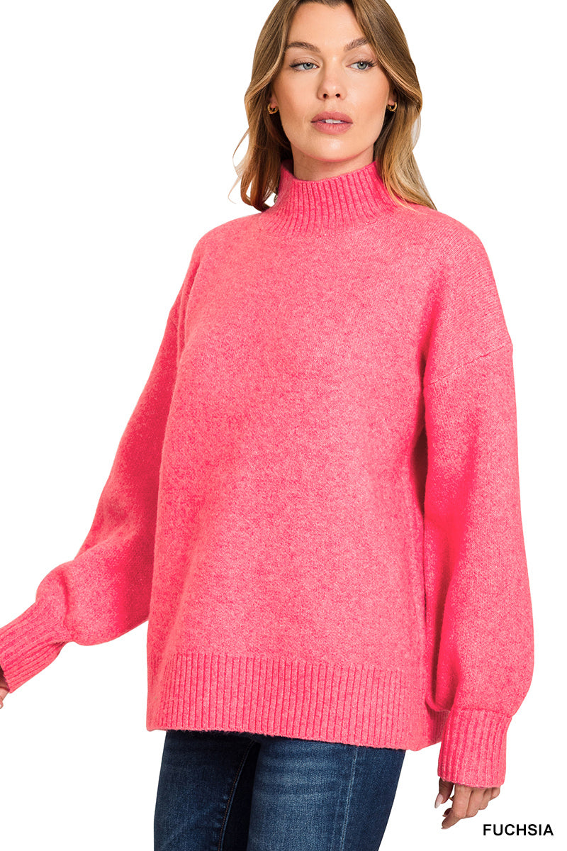 Mock Neck Sweater