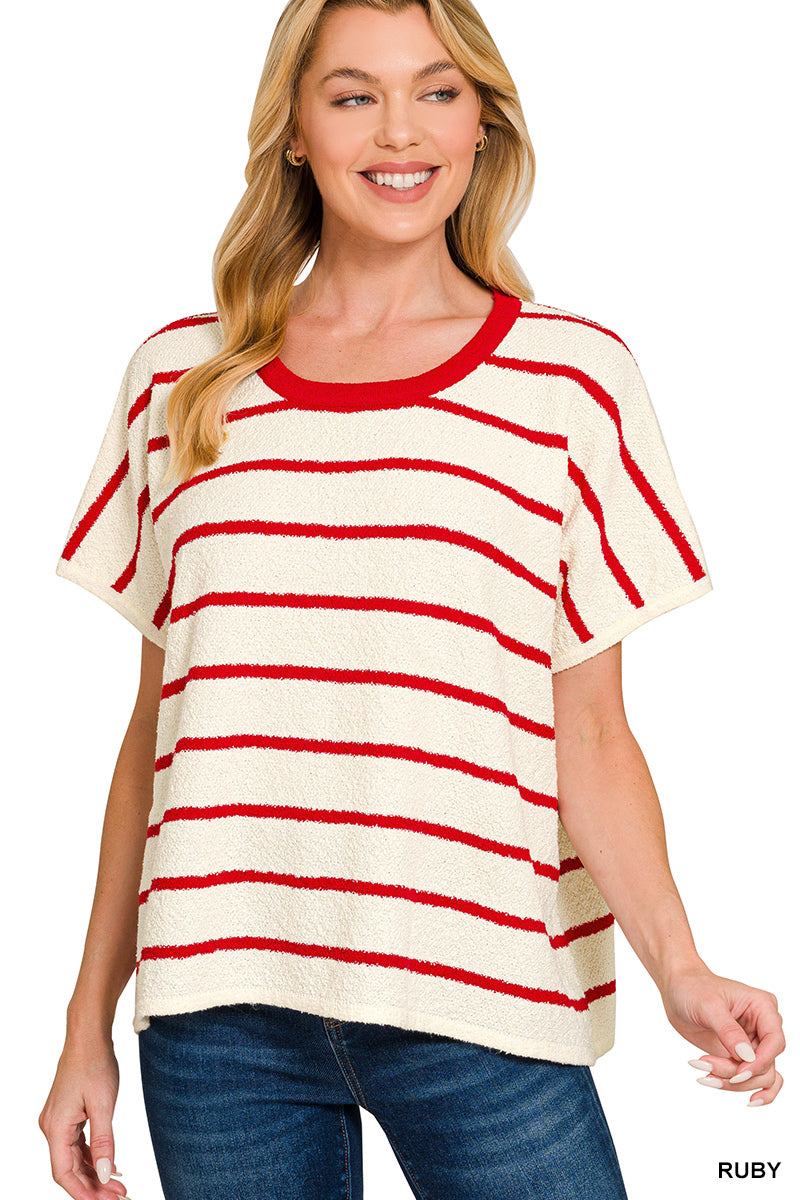 Sara Stripe Top