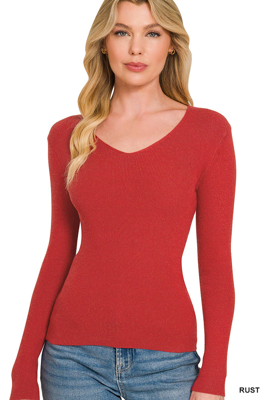 Sophia V-Neck Sweater