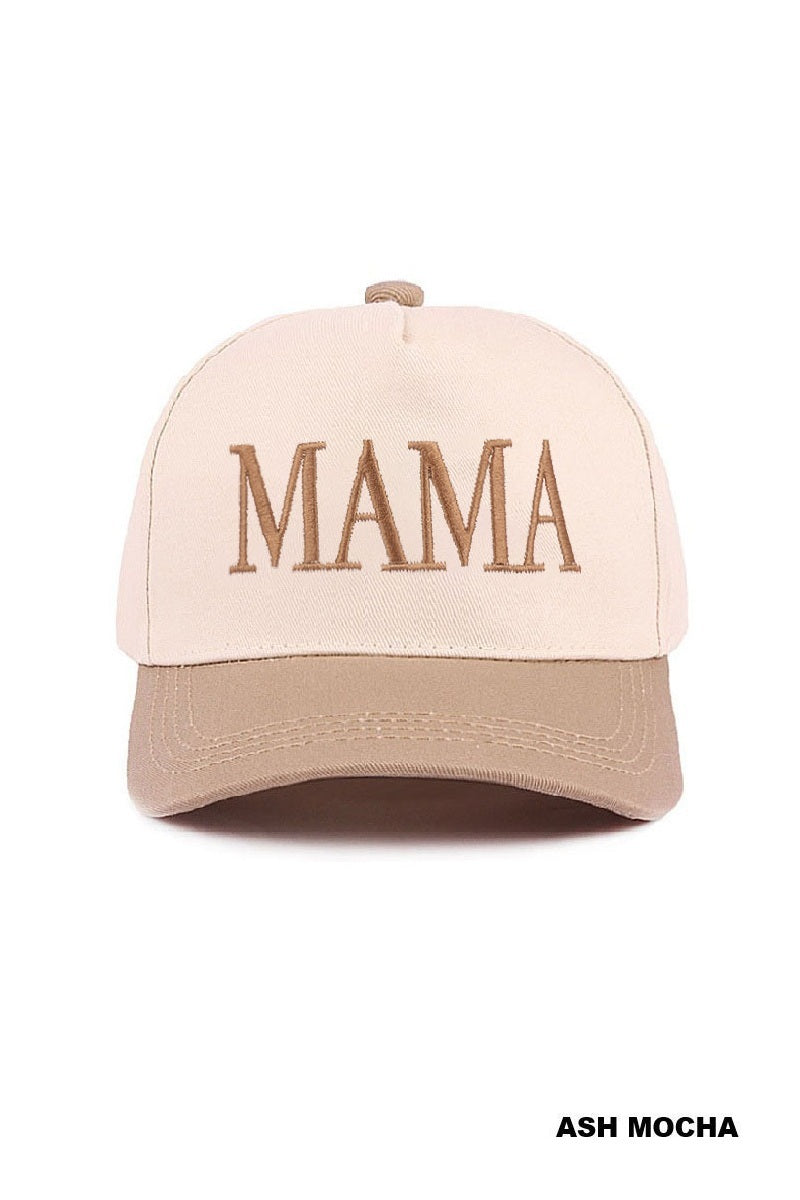 "MAMA" Embroidered Hat