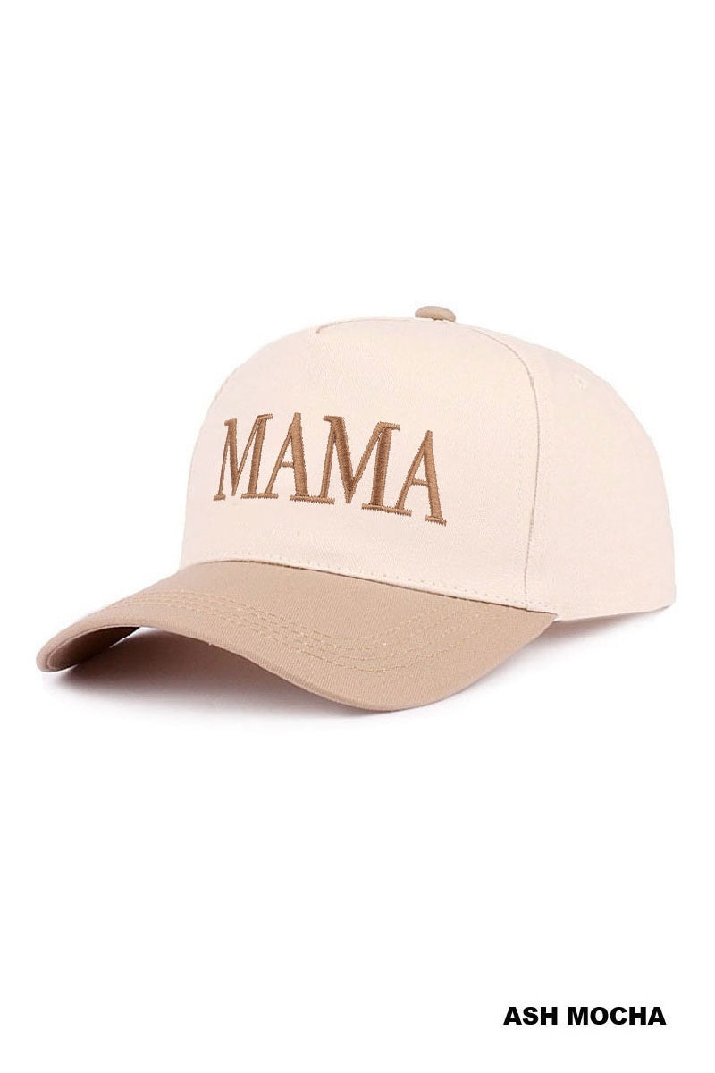 "MAMA" Embroidered Hat