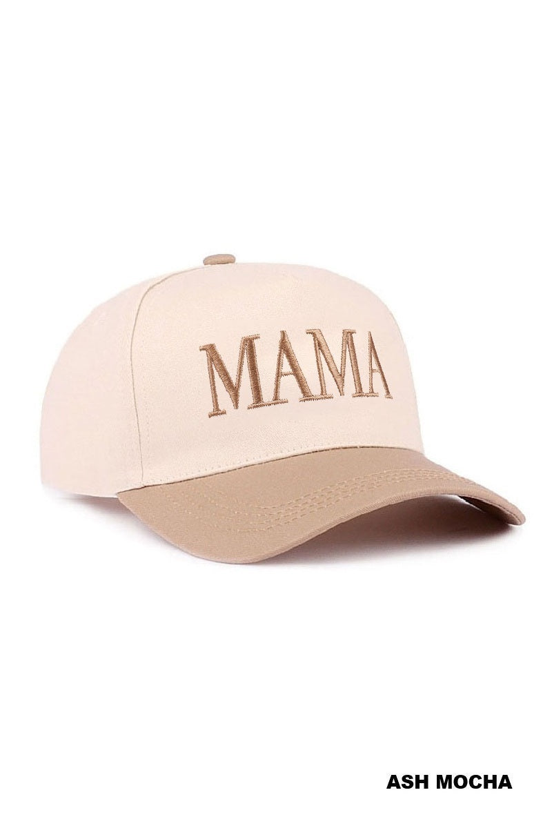 "MAMA" Embroidered Hat