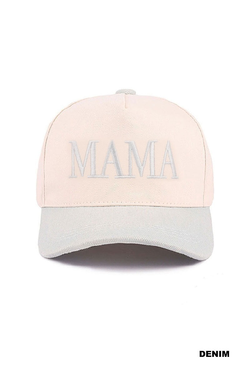 "MAMA" Embroidered Hat