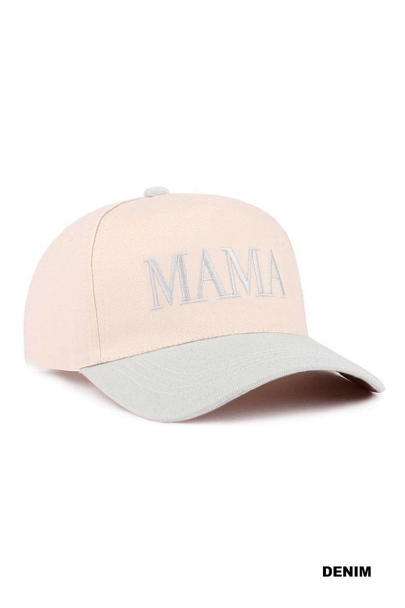 "MAMA" Embroidered Hat