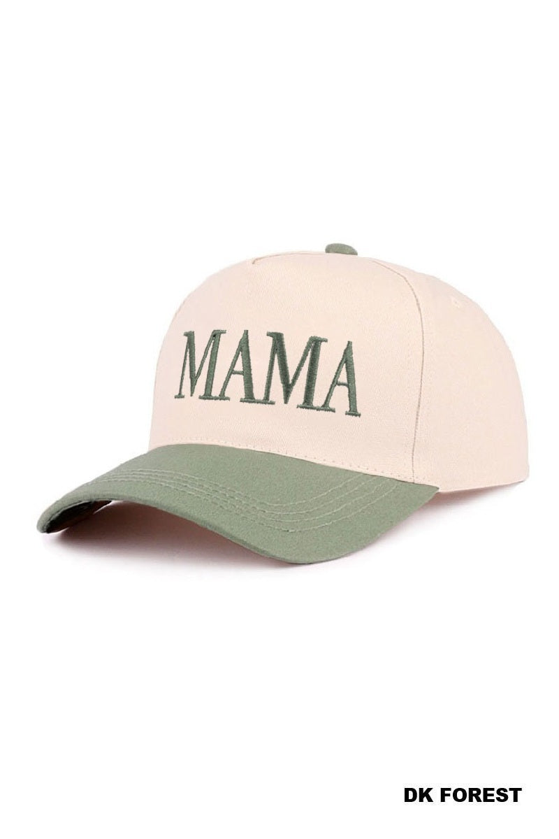 "MAMA" Embroidered Hat