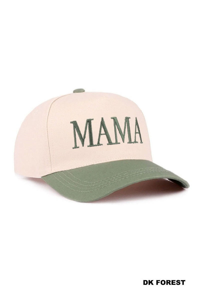 "MAMA" Embroidered Hat