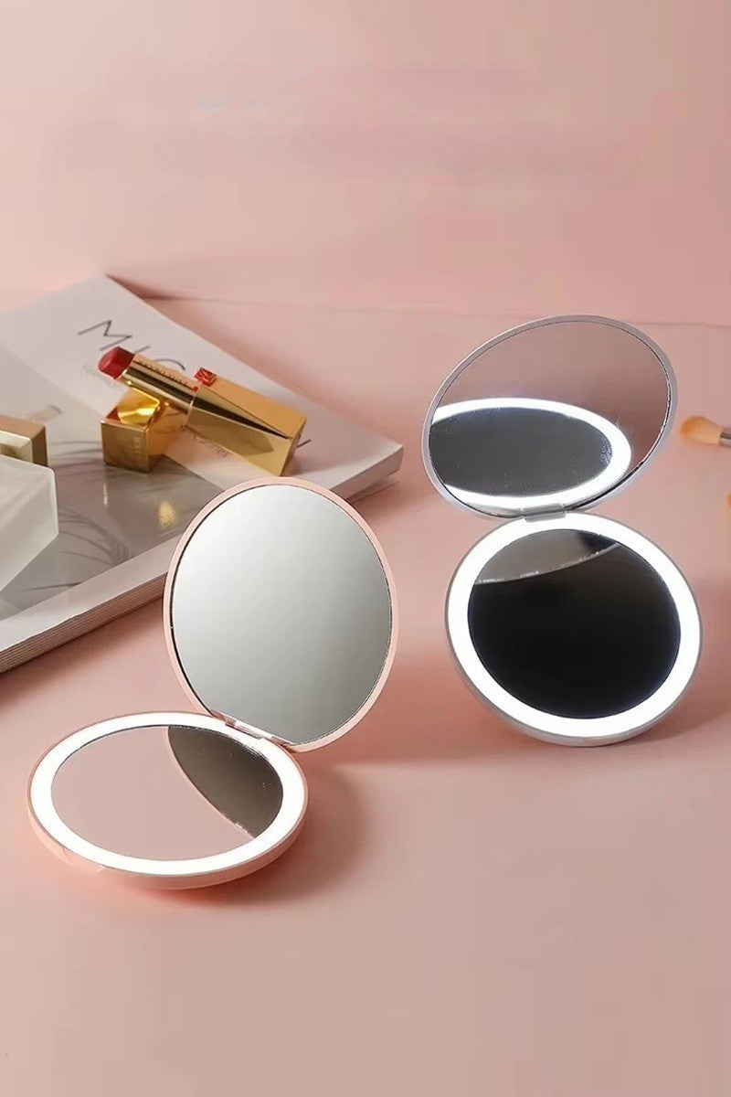 LED Double Sided Hand Mirror
