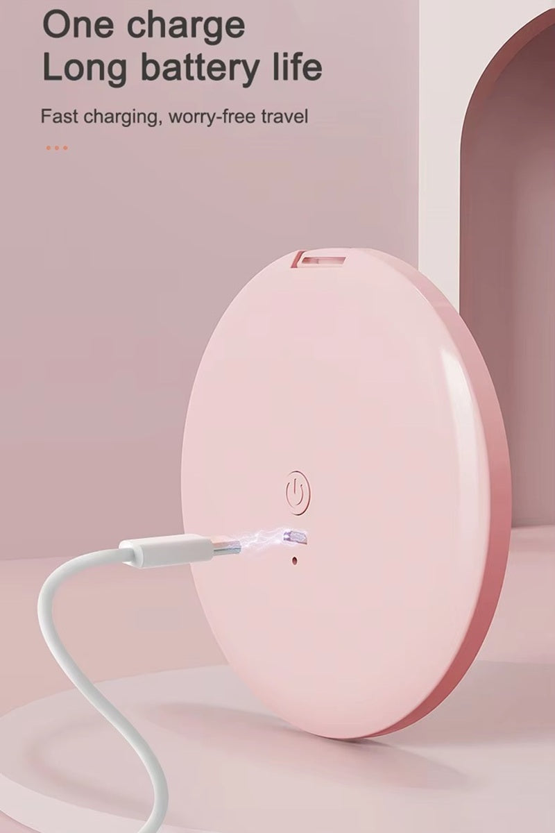 LED Double Sided Hand Mirror