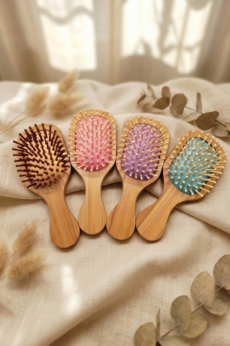 Bamboo Paddle Hair Brush