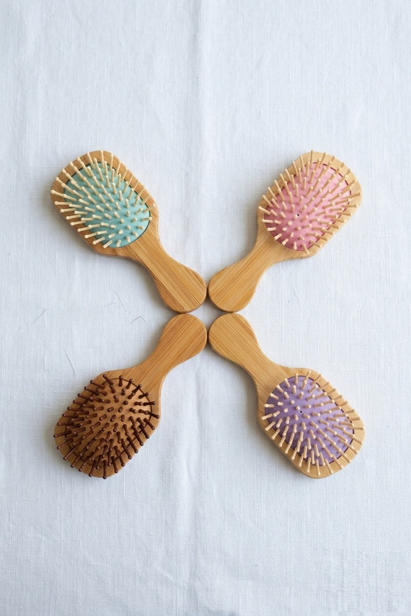 Bamboo Paddle Hair Brush