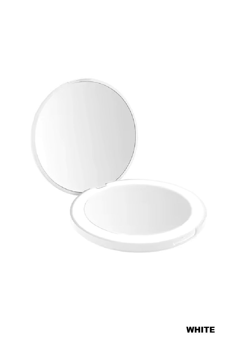 LED Double Sided Hand Mirror