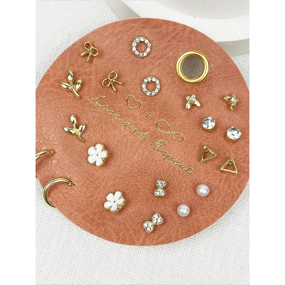 Minimalist Flower Everyday Earring Set