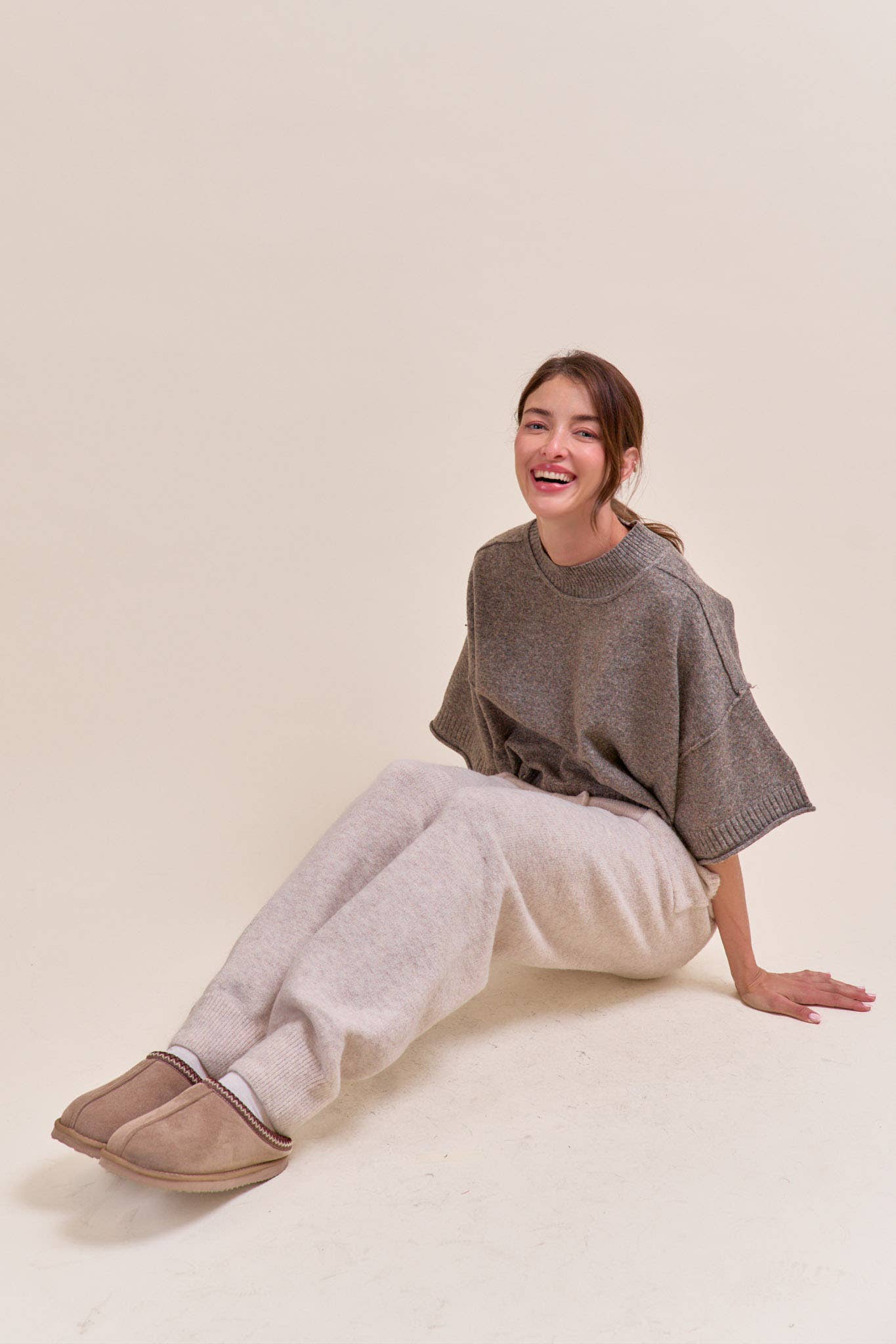 Marley Knit Short Sleeve Sweater