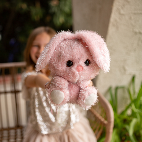Shimmers Bunny Plush 8"-10"H