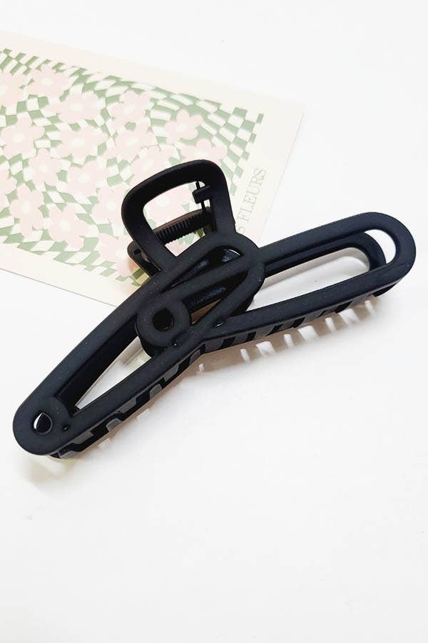 Safety Pin Hair Claw Clip