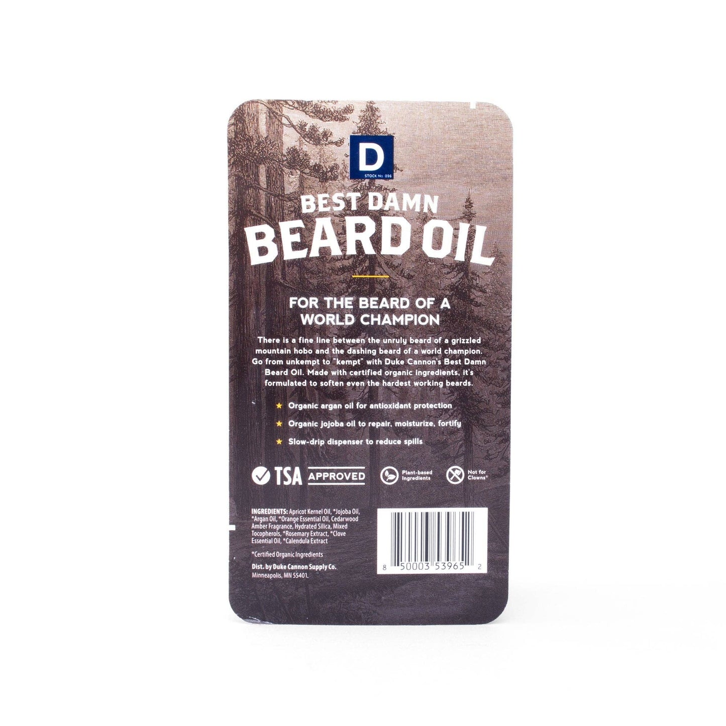 Best Damn Beard Oil - Travel Size