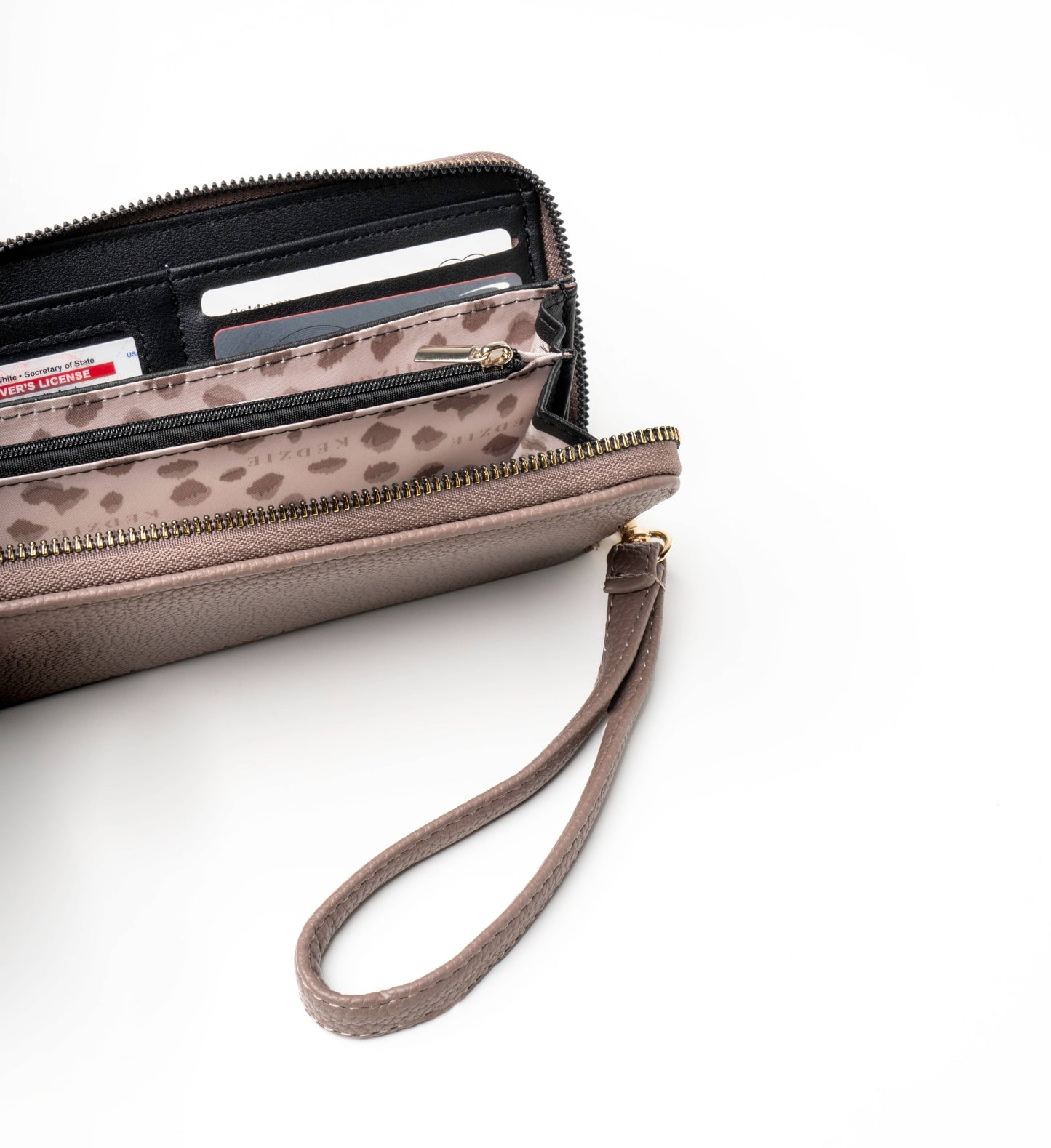 Kedzie Eclipse Zip-Around Clutch