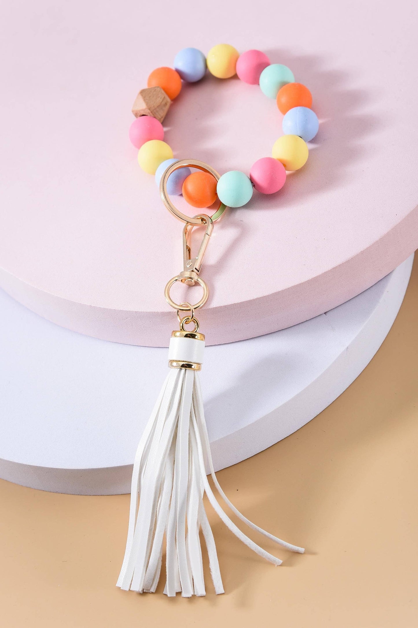 Bead Bracelet Key Chain