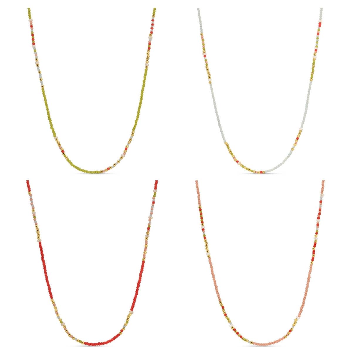 Assorted Seed Bead & Fresh Water Pearl Necklaces