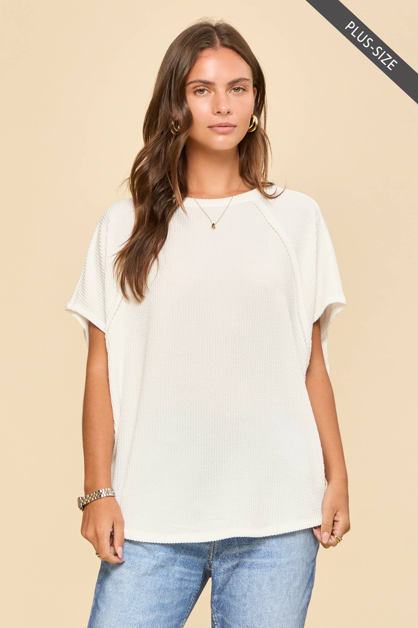 Relaxed Style Knit Top