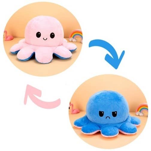 Reversible Octopus Plushie