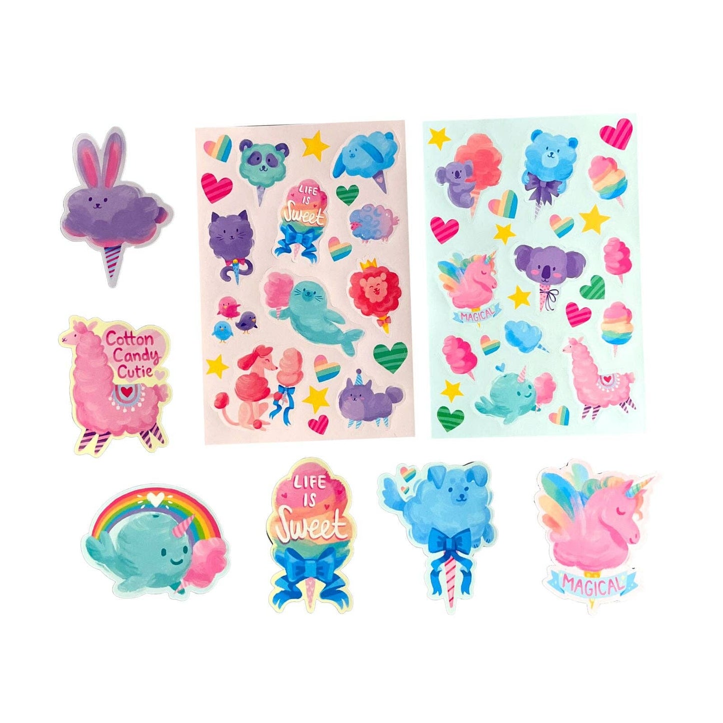 Stickiville: Scented Stickers - Fluffy Cotton Candy