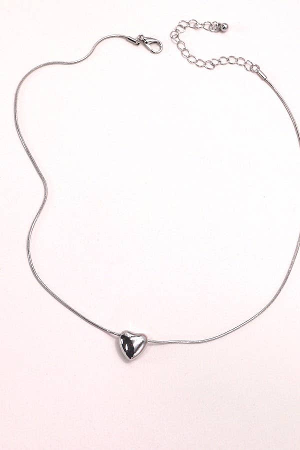 Mini Heart Pendant Necklace