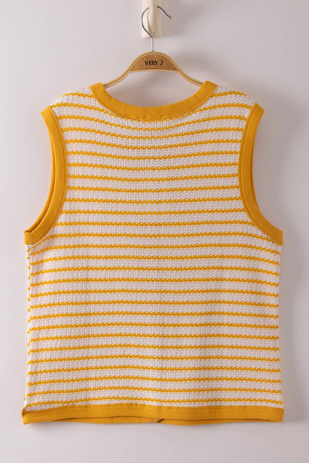 Luna Knit Button Down Top