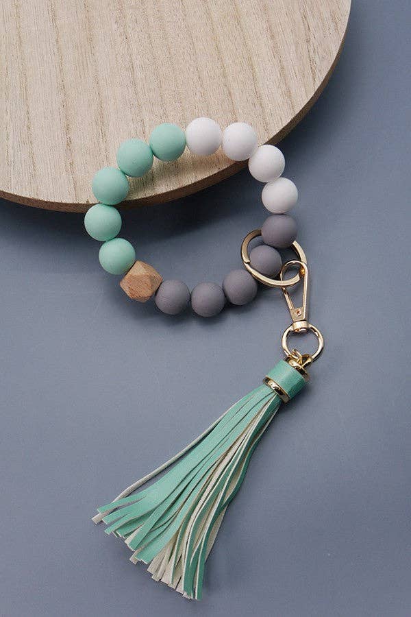 Bead Bracelet Key Chain