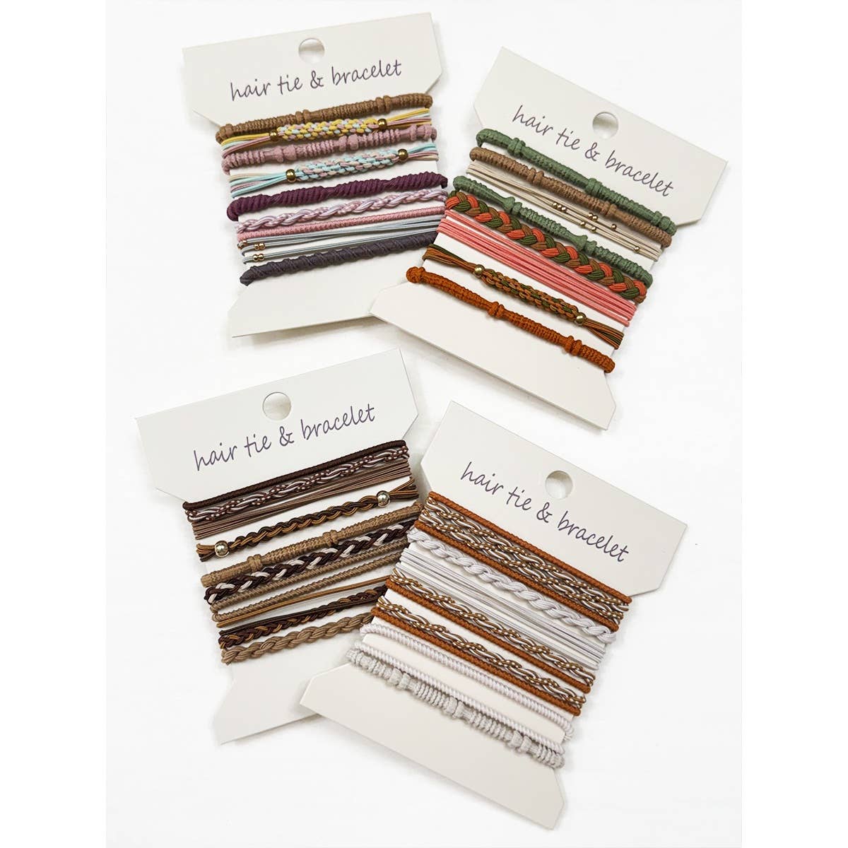 Boho Inspired Hair Tie Bracelets